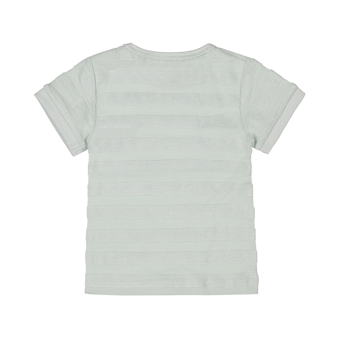 Dirkje Jungen T-Shirt blau gestreift Frottee