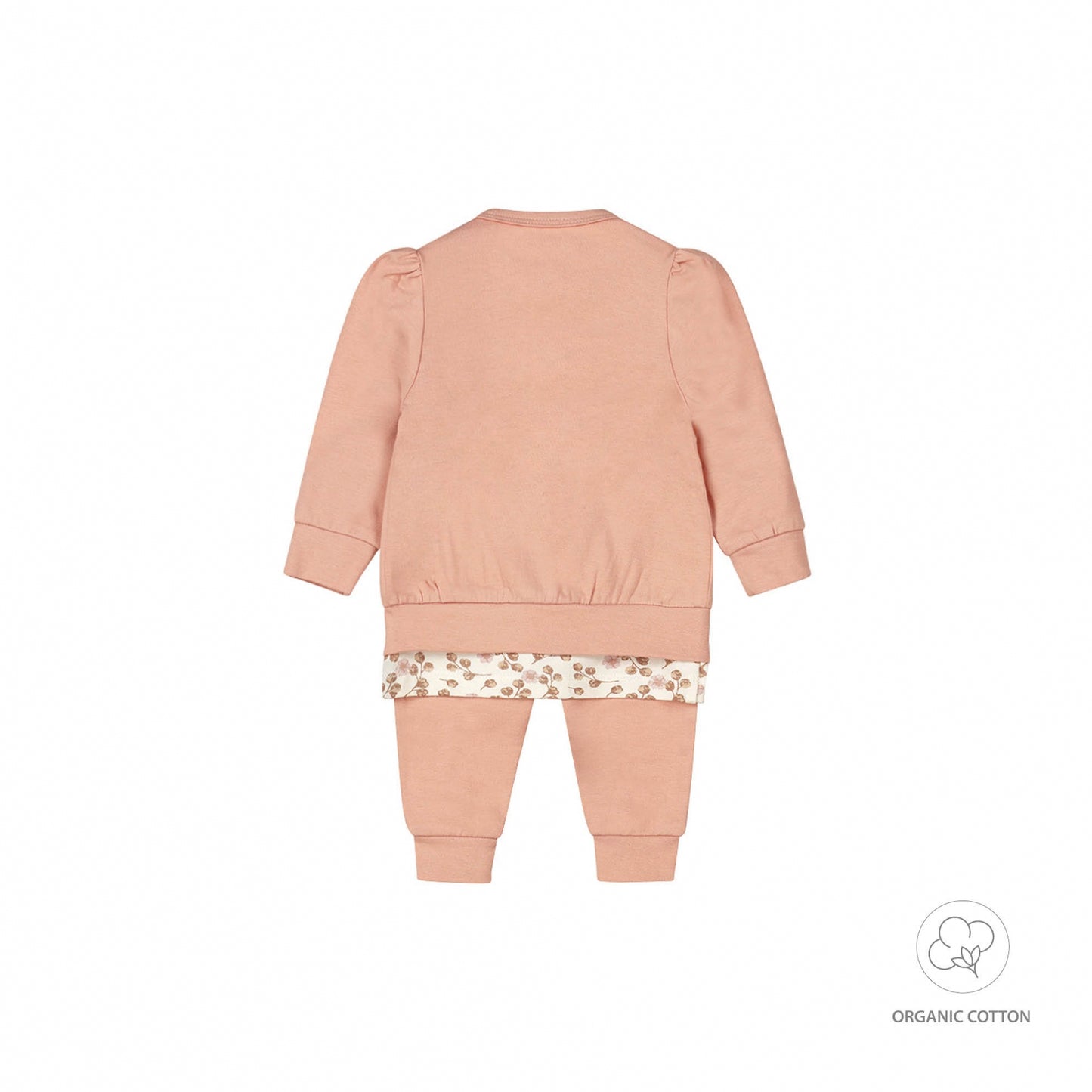 Dirkje Mädchen Baby Bio Langarm Strickjacke und Hose in Altrosa – Liebevoll für die Kleinen gemacht