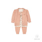Dirkje Mädchen Baby Bio Langarm Strickjacke und Hose in Altrosa – Liebevoll für die Kleinen gemacht
