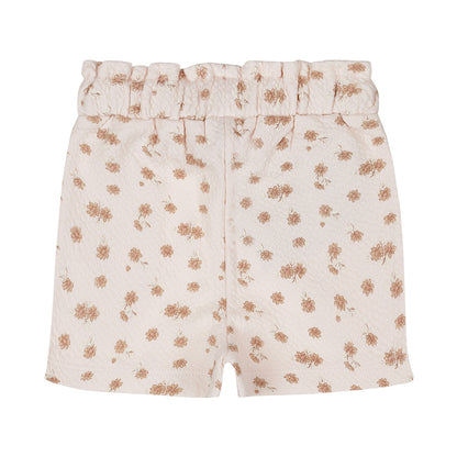 Dirkje Mädchen Shorts hellrosa Blumen Schleife love